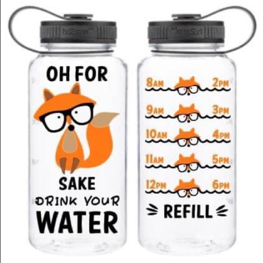 NWT Water Bottle and Water Trackers